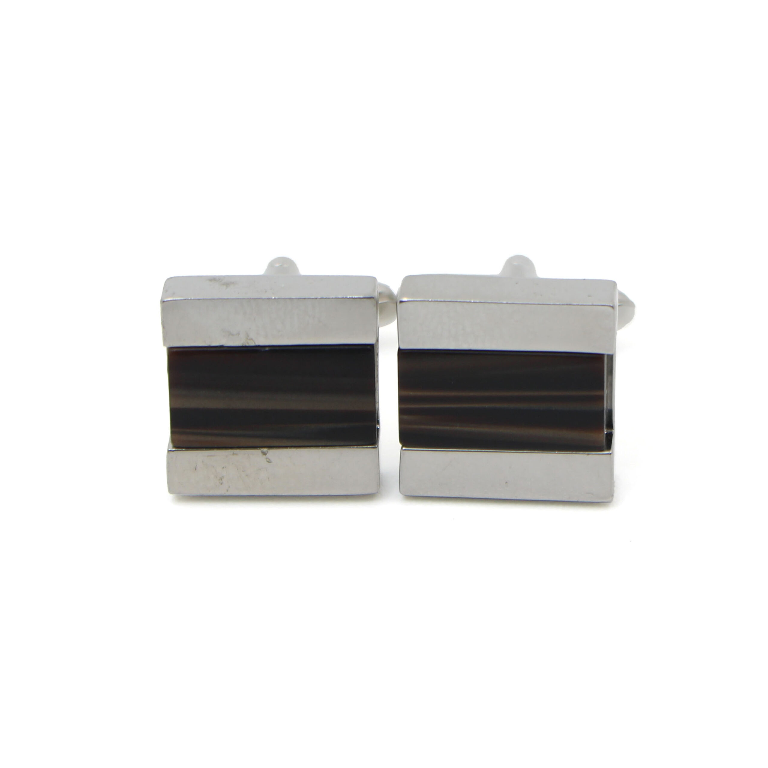Cufflers Vintage Cufflinks for Men’s Shirt with a Gift Box – CU-1023 – Brown