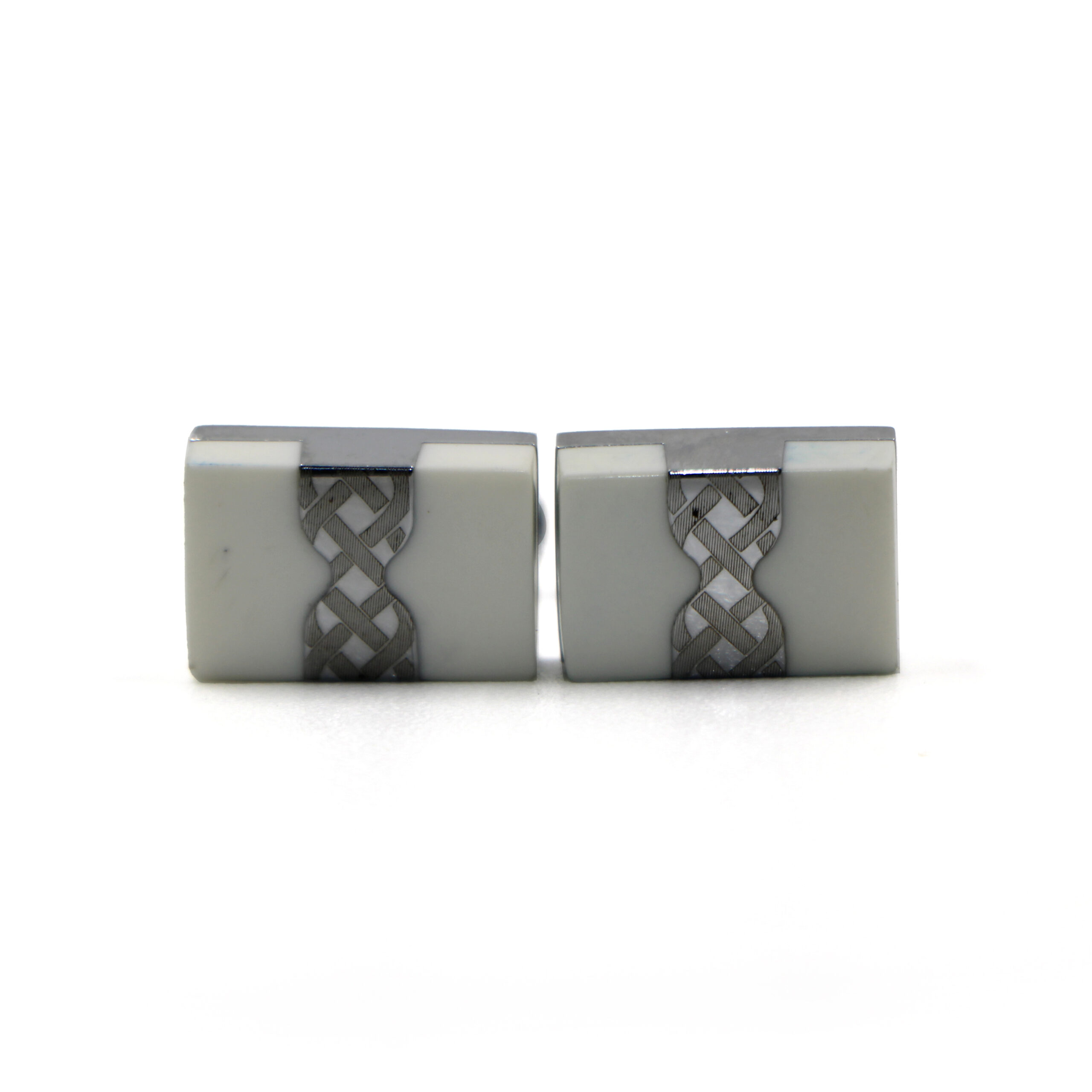 Cufflers Novelty Cufflinks with Free Gift Box – CU-2022 – White